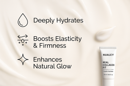 Nualey Collagen Glow Mask – Hydrate & Firm (50ml)