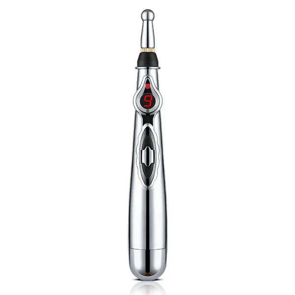 Electronic Acupuncture Pen Relief Pain Massage Point Meridian Energy Meridian Acupuncture Acup Plastic Material Without Battery