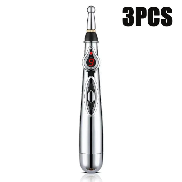 Electronic Acupuncture Pen Relief Pain Massage Point Meridian Energy Meridian Acupuncture Acup Plastic Material Without Battery